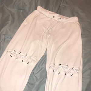 White Sweatpants